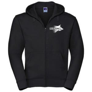 Premium Huvtröja / Dragkedja / Black